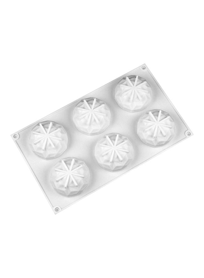 Sharpdo Silicone Cake Mould White 29.5x17.2x3.5cm - Image 4